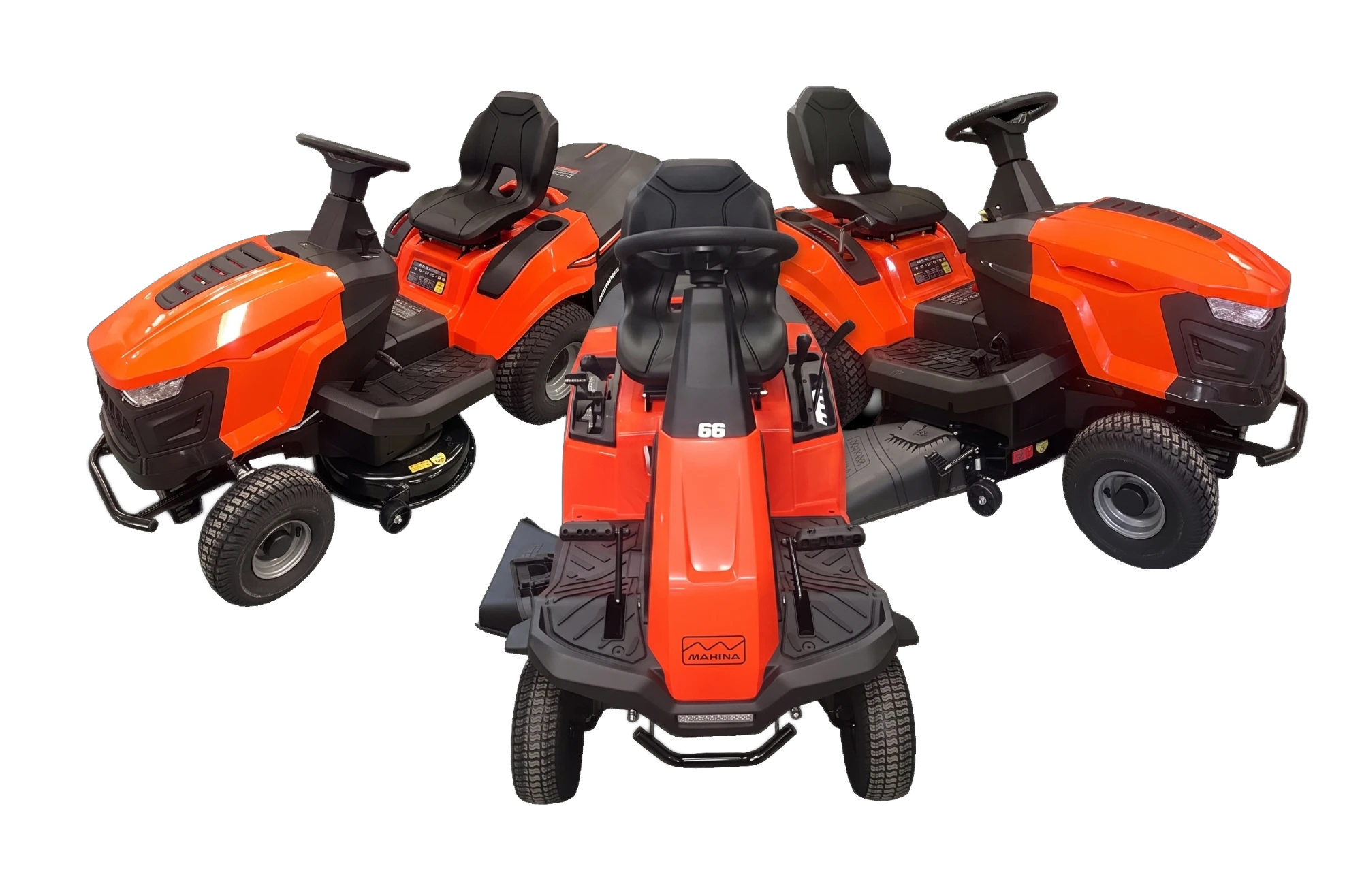 La gamma trattorini Marina 2026: RIDER 66, 98 Hydro Scarico laterale e 98 Hydro Raccolta